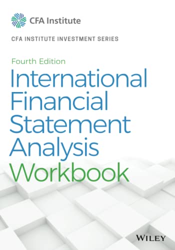 Cover of International Financial Statement Analysis Workbook (CFA Institute ...