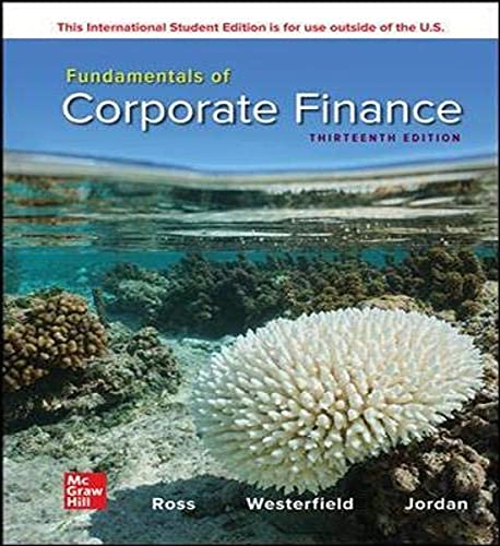 Cover of Fundamentals of Corporate Finance